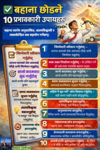 बहाना त्यागौं: सफल जीवनको पहिलो कदम | Stop Making Excuses