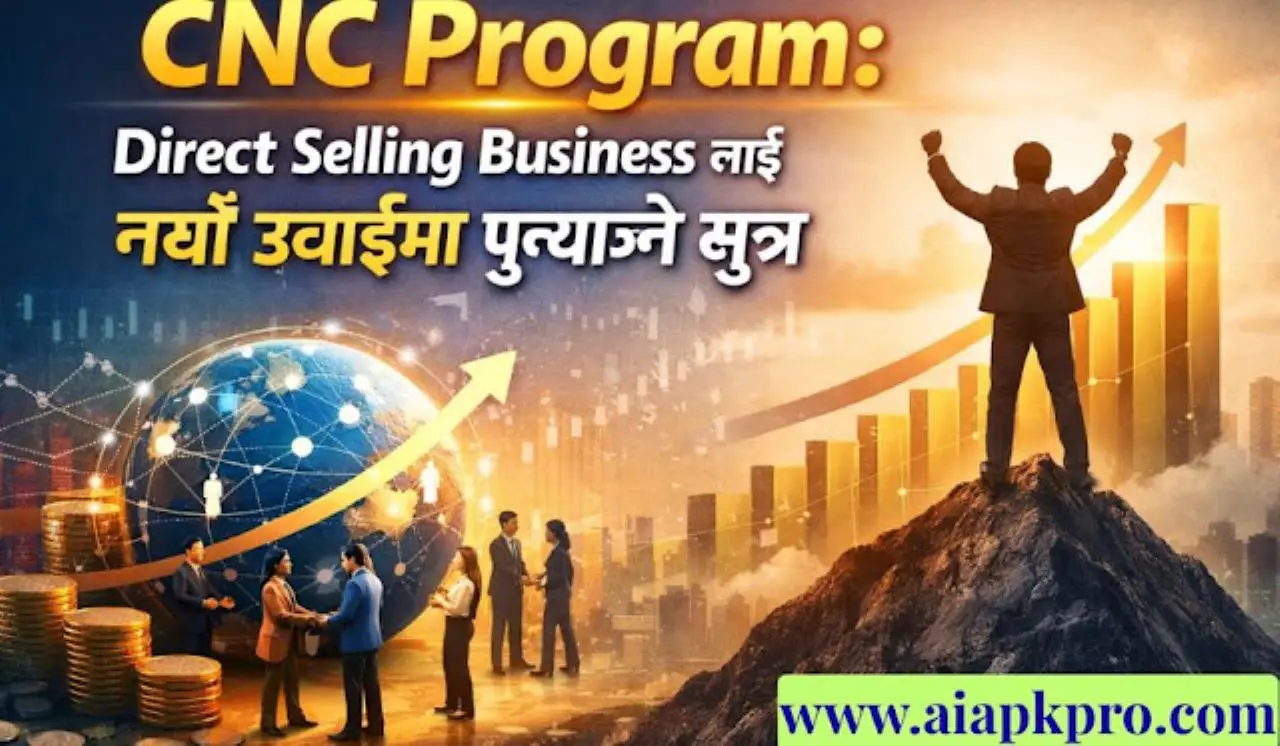 CNC Program: Direct Selling Business लाई नयाँ उचाइमा पुर्याउने सूत्र