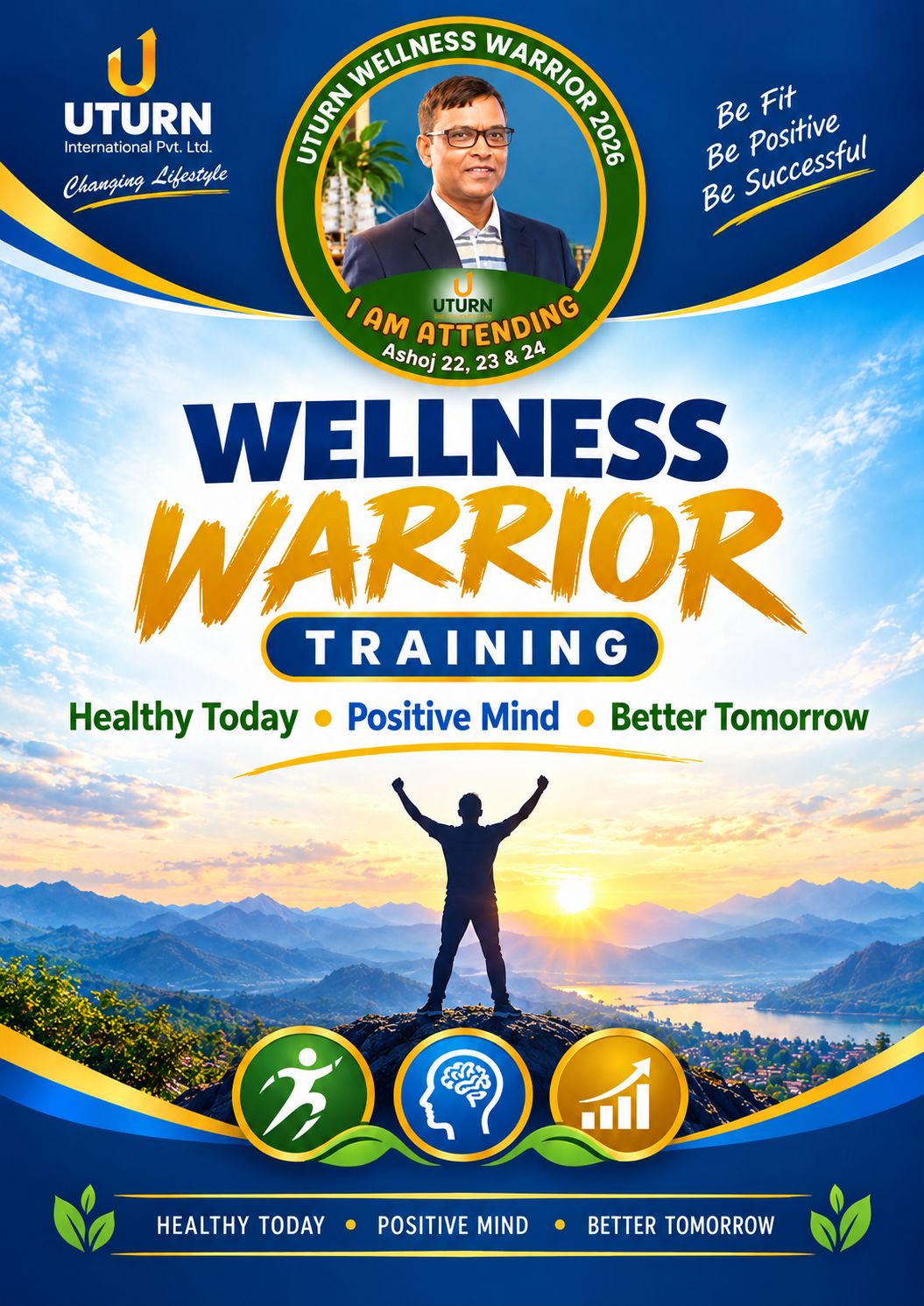UTURN Wellness Warrior: स्वस्थ जीवनशैलीका लागि सचेत योद्धा