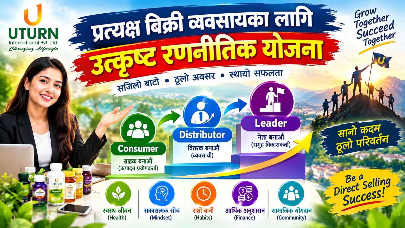 Direct Selling:  प्रत्यक्ष बिक्री व्यवसायका लागि उत्कृष्ट रणनीतिक योजना