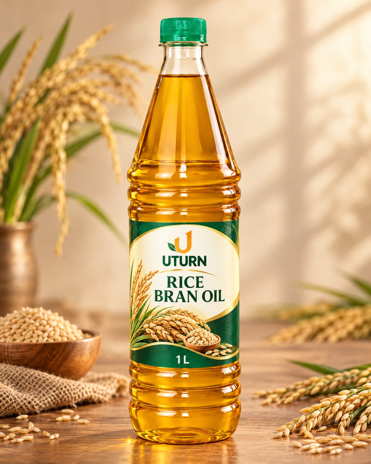 Uturn Special Rice Bran Oil
